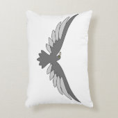 Himmelpillow - Eine weiße Baumwollwoll-Wolke Dekokissen (Vorderseite(Vertikal))