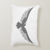 Himmelpillow - Eine weiße Baumwollwoll-Wolke Dekokissen (Rückseite(Vertikal))