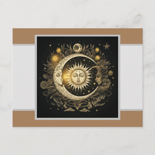 Himmelpostkartenabbildung Postkarte (Vorderseite)