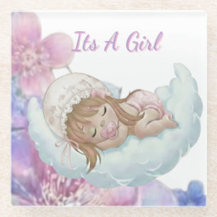 Himmels-Baby-Party Glasuntersetzer