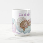 Himmels-Baby-Party Kaffeetasse (Mittel)
