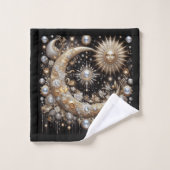 Himmels-Diamant-Handtuch-Set Badhandtuch Set (Waschlappen)