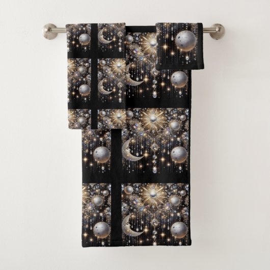 Himmels-Diamant-Handtuch-Set Badhandtuch Set (Insitu)