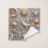 Himmels-Diamant-Handtuch-Set Badhandtuch Set (Waschlappen)
