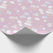 Himmels-Engel Geschenkpapier (Ecke)