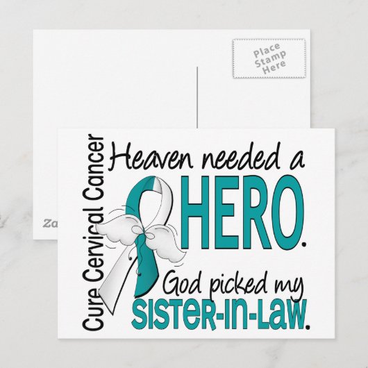 Himmels-erforderliche Postkarte (Vorne/Hinten)