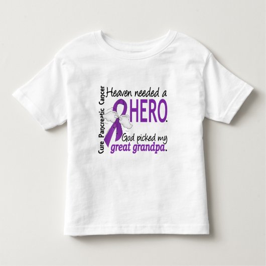 Himmels-erforderlicher Held-großer Kleinkind T-shirt (Vorderseite)