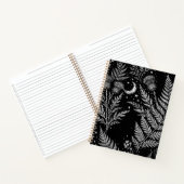 Himmels-Farn-Mond-Notizbuch Notizblock (Innenseite)