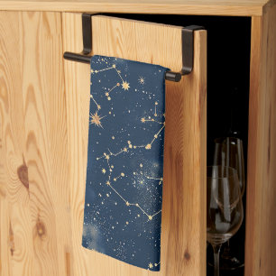 Himmels Konstellation - Sternennacht Geschirrtuch