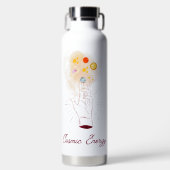Himmels Kosmische Hand Isolierter Becher - Minimal Trinkflasche (Vorderseite)