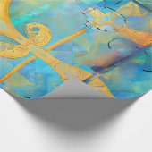 Himmels Kreuzung Geschenkpapier (Ecke)