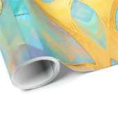 Himmels Kreuzung Geschenkpapier (Rolleneckpunkt)