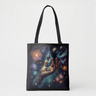 Himmels Kristall in der Palm Galaxy Spacy  Tasche