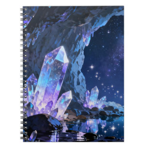 Himmels Kristallhöhle Spiralblock Notizblock
