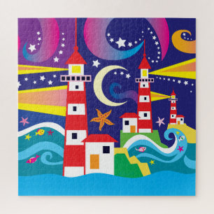 Himmels Leuchttürme Puzzle