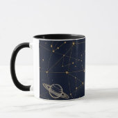 Himmels-Mitternachtskarte Tasse (Links)