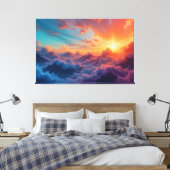 Himmels Ozean Leinwanddruck (Insitu (Schlafzimmer))