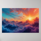 Himmels Ozean Poster (Vorne)