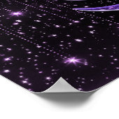 Himmels-Skorpion – Astrologie-Kunst Poster (Ecke)