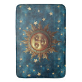 Himmels-Sonne Badematte (Vorderseite Vertikal)