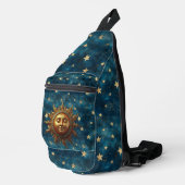 Himmels-Sonne  Crossbody Bag (Rechte Ecke)