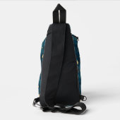 Himmels-Sonne  Crossbody Bag (Rückseite)