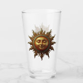Himmels-Sonne Glas (Vorderseite)
