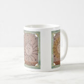 Himmels-Sonne & Mond Vintage-Tarotkarte Kaffeetasse (VorderseiteRechts)