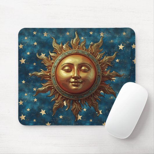 Himmels-Sonne  Mousepad (Mit Mouse)