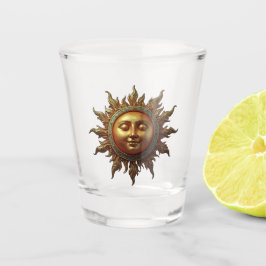 Himmels-Sonne Schnapsglas