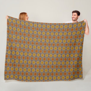 Himmels-Sonnen-Mandala Fleecedecke