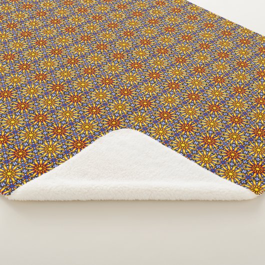 Himmels-Sonnen-Mandala Sherpadecke (3/4)