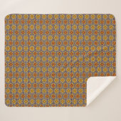 Himmels-Sonnen-Mandala Sherpadecke (Vorderseite (Horizontal))