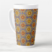 Himmels-Sonnen-Mandala-Steinkocher Milchtasse (Linke Ecke)