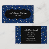 Himmels-Stern-Visitenkarten Visitenkarte (Vorne/Hinten)