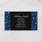 Himmels-Stern-Visitenkarten Visitenkarte (Rückseite)