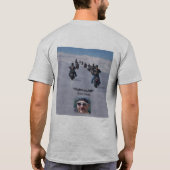 Himmels-T-Shirt - Männer T-Shirt (Rückseite)