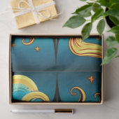 Himmels-Tissue/Decoupage-Papier Seidenpapier (Geschenk)