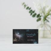 Himmels-Visitenkarte Visitenkarte (Stehend Vorderseite)