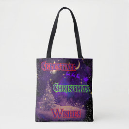 Himmels-Weihnachts-Tragetasche Tasche