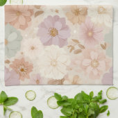 Himmels-Wiesen-Blumenmuster  Geschirrtuch (Gefaltet)
