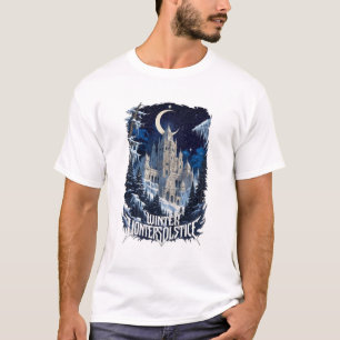 Himmels-Wintertempel-T-Shirt, Premium T-Shirt