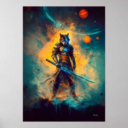 Himmels Wolf Ronin – Wächter der kosmischen Klinge Poster (Vorne)