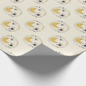 Himmels-Wrapapier Geschenkpapier (Ecke)