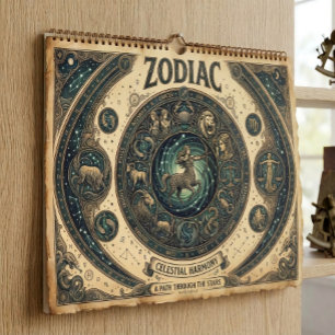 Himmels-Zodiakus-Wand Kalender