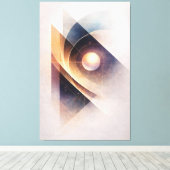 Himmelsachse Leinwanddruck (Insitu (Holzboden))