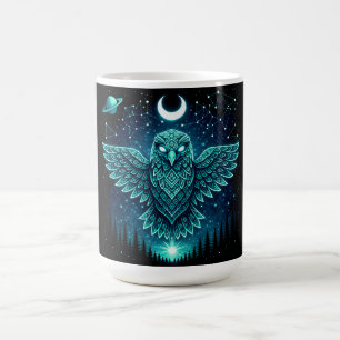Himmelsadler – Sternenfreiheit Wildlife-Galaxie  Kaffeetasse