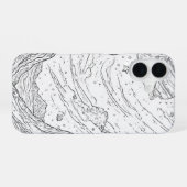 Himmelsansicht iPhone 16 Hülle (Rückseite (Horizontal))