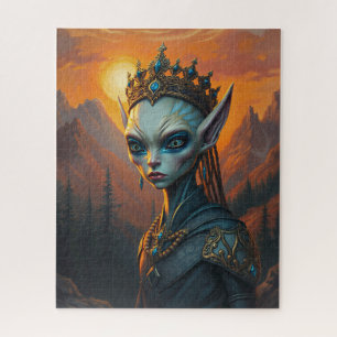 Himmelsara Außerirdische Elfenkönigin - Dark Fanta Puzzle