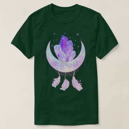 Himmelsaufkleber bleibe Classic TShirt (Design vorne)